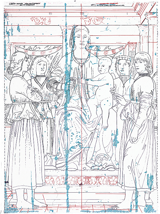 Virgin and Child Enthroned with Four Angels Slider Image 3